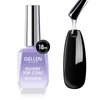 Gellen Gel Top Coat Nail Polish- 18ml No Wipe Top Coat Gel Polish, High Gloss Shiny Long Lasting Top Gel for Clear Nail Gel and Acrylic Nails, Soak Off Nail Lamp Gel for Home DIY and Nail Salon
