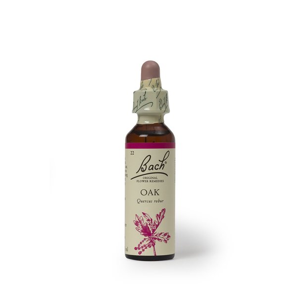 Bach Original Flower Remedies - Oak 20ml-packaging may vary