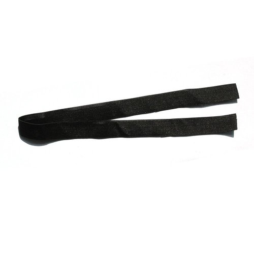 ZigZag Hair Wig Accessories 2.5cm Black Elastic Band for Wig/Lace Frontal/Lace Closure Making 10pcs