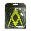 Volkl Psycho Hybrid | Tennis Racquet String | Power Fiber II + Cyclone String | Feel & Spin | Ten-Sided Co-Polymer String Black/Silver