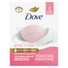 Dove Beauty Bar Soap Pink Rosa, 2 Bars for Soft, Smooth Skin, Cleans & Moisturizes 3.75 oz