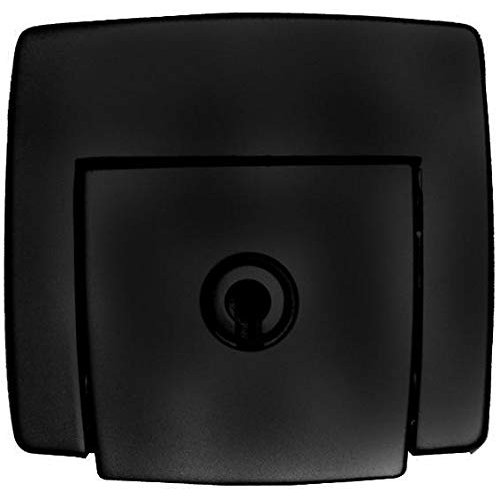 Ohio Travel Bag Lock, 1-13/16 Inch, Black Finish, Zinc Alloy, L-1621-BLK