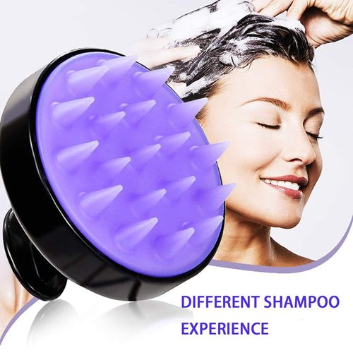 Shampoo Hair Brush, YES! Scalp Care Hair Brush with Soft Silicone Scalp Massager