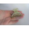 Generic Gold or silver medium sized metal hair claw clip jaw clip (Primary color: Silver), 1 Count (Pack of 1)