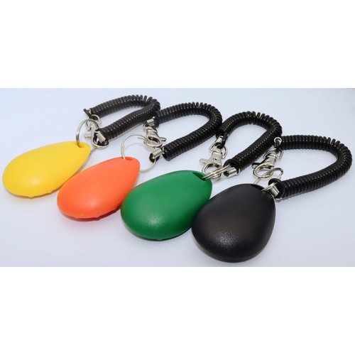 Pet Training Clicker with Wrist Strap - Dog Training Clickers 4 Color