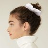 Semato 16 Pack White Velvet Scrunchies Hair Ties Elastics Ponytail Holder Hair Bands Scrunchie Accessories for Women and Girls