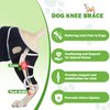 Dog ACL Brace for Front Rear Leg, Adjustable Dog Leg Braces Rear Leg or Front Legs, Pain Relief Hip Dysplasia Support CCL Brace for Pets Cruciate Ligament Injury Recovery, XS
