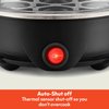 bella Rapid Electric Egg Cooker and Omelet Maker with Auto Shut Off, for Easy to Peel, Poached Eggs, Scrambled Eggs, Soft, Medium and Hard-Boiled Eggs, 14 Egg Capacity Tray, Double Tier, Black