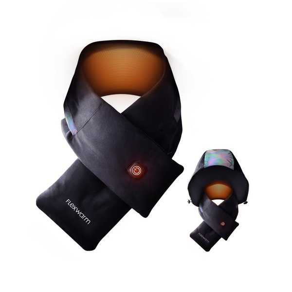 Heated Scarf, Neck Heating Pad, Rechargable Heated Neck Warmer with Power Bank, Cordless Thermal Neck Brace for Men and Women, Gift Idea for Family