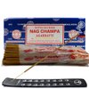TRUMIRI Incense Stick Holder Bundle with Satya Sai Baba Nagchampa 250g Bulk Incense Sticks Nag Champa Agarbatti - Pack of 1 (Approx 250 Insence-Sticks)