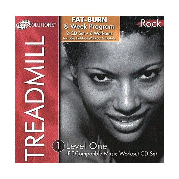 TREADMILL--ROCK/LEVEL-ONE IFIT COMPATIBLE MUSIC WORKOUT CD SET