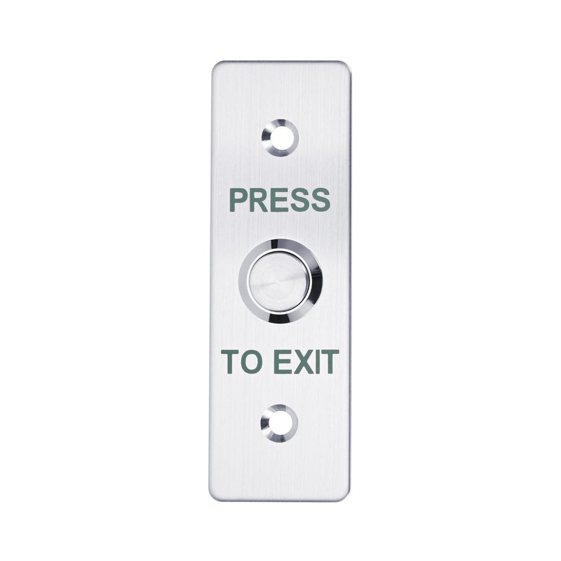 Stainless Steel Push to Exit Button - 12V DC Push to Exit Switch,NO/COM ...