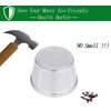 Stainless Steel Reusable Coffee Filters Basket 8-12 Cup Sturdy Permanent Coffee Filter fit for Mr. Coffee Black & Decker Coffee Makers