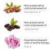 DIVE RELAXING RITUAL FACE OIL – 100% vegan formula l non-preservative cold compressed oil, rose oil, sweet almond oil, jojoba seed oil
