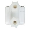 1/4" 4-Way Auto Shut-Off Valve for RO Systems – Quick-Connect Fittings, Food-Grade POM Material, Easy Installation - White