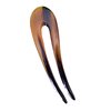 Hair Sticks For Long Hair, Natural Buffalo Horn Hair Smoothing Stick, Hair Stick Pin 5.3 inches, Gift for Mother 1pcs Simple