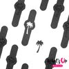 Whats Up Nails - Palm Nail Vinyl Stencils for Nail Art Design (2 Sheets, 40 Stencils Total)