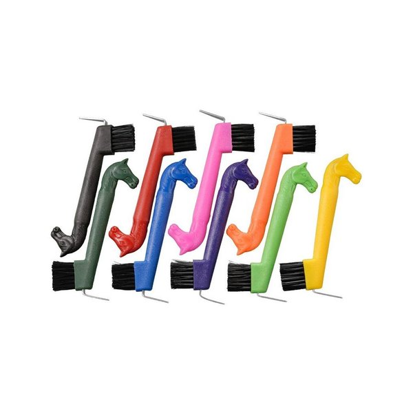 Tough-1 Horse Head Hoof Pick Brush