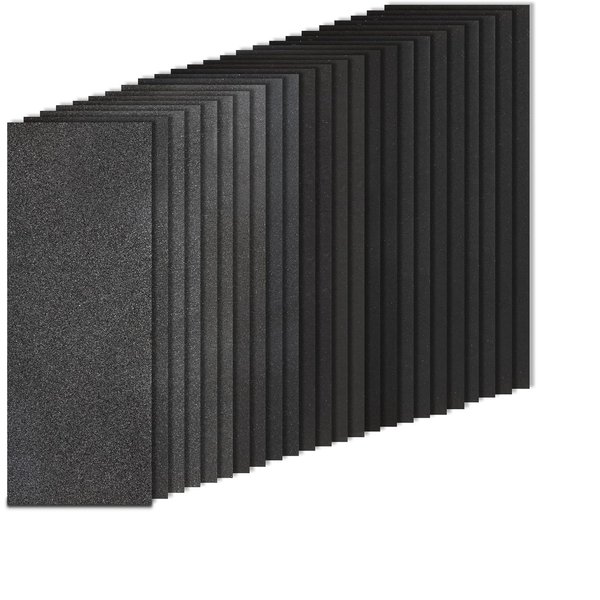 20PCS Sand Paper 1200 Grit Sandpaper Sheets, 9 x 3.6 Inch Wet Dry Sandpaper Sheets, Sand Paper for Metal, Wood Furniture, Automotive and Crafts
