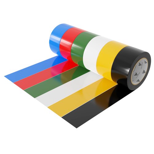 Great Call Athletics | Wrestling Deluxe Plastic Striping Mat Tape | Stripe Taping Gym Floor Reusable MMA BJJ Tournament Coach (2", Yellow)