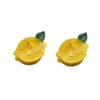 Mini Lemon Hair Clip,Acetate Claw Clips,Hair Clips for Women,Pack of 2
