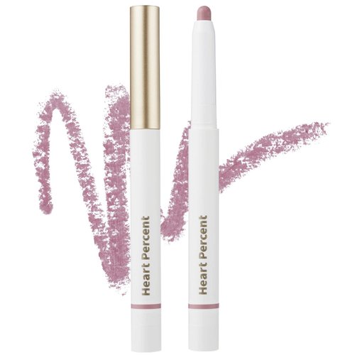 Heart Percent Dote On Mood Lip Pencil, Long-Lasting Creamy Lip Crayon Smooth Color Liner Retractable Lipstick Pencil 0.8g, 08. Cloudy Mauve