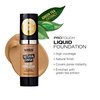 Kiss New York Professional Liquid Foundation - Lightweight and Hydrating Formula, Natural Finish, Control Shine, Cover Pores, Medium to Full Coverage, Green Tea Extract (Soft Tan)