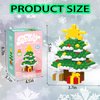 HGCYCF Christmas Building Blocks Tree Compatible for Lego Christmas Micro Blocks Stacking New Toys Holiday Present Box New Year Birthday Gifts for Kids 6-12 Years Old (Tree)