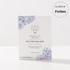 Snow Fox Hot Stone Facial Mask - 5 Packs Warming, Pore Minimizing Sheet Mask with Blue Egyptian Lotus and Niacinamide