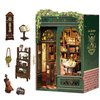 CUTEBEE Book Nook Kit - DIY Miniature House Kit for Beginners and Adults, Tiny House Dollhouse Booknook Library Bookshelf Decor, 3D Wooden Puzzle Gifts for Family and Friends (Owl Bookstore)