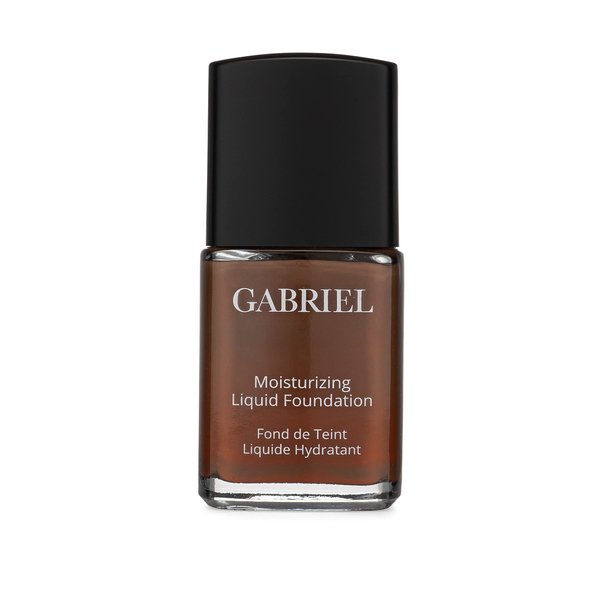 Gabriel Cosmetics Liquid Foundation, Organic Formula- 1 fl oz. (Truffle, 1.0)