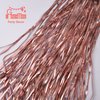 Rose Gold Tinsel Curtain Party Backdrop - GREATRIL Foil Fringe Curtain Streamers for Bachelorette Party Decorations Bride Be Party Streamers 2 Packs (Rose Gold)