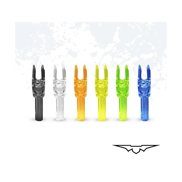 Black Eagle "M Micro Nock - for Deep Impact and X-Impact Arrows Nock Bushings (Fluorescent Orange)
