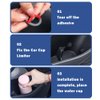 Car Cup Holder Position Limiter,Anti Shake Car Coasters Silicone Bottle Stabilizers with Self-Adhesive,Universal Interior Car Accessories Water Bottle Holder for Car Truck SUV(3PCS)