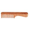 SVATV Handcrafted wood Comb for Detangling Hair Comb For Thick, Curly And Wavy Hair, Non-Static and Eco-friendly Made in India N-74