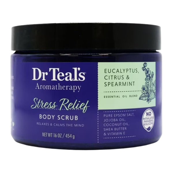 Body Scrub: Exfoliate & Relax with Eucalyptus, 16 oz