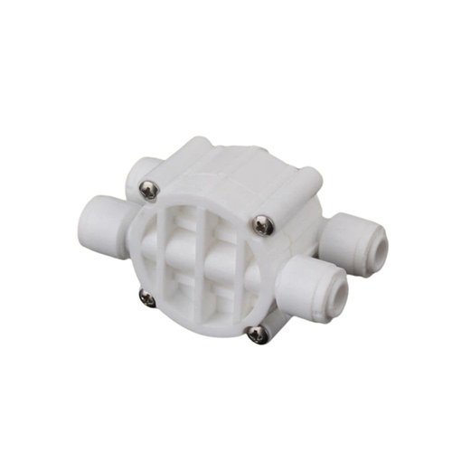 1 Pcs Auto Shut Off Valve Push In Quick Connect Undersink Water Filter 1/4"-1/4"