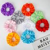 9 Pcs LED Light Hair Scrunchies Satin Elastic Bands Ties Ropes - 3 Colors Light Modes, Soft Cute Silk Scrunchy Hair Accessories for Women Girls Halloween Christmas Glow in The Dark Party Supplies