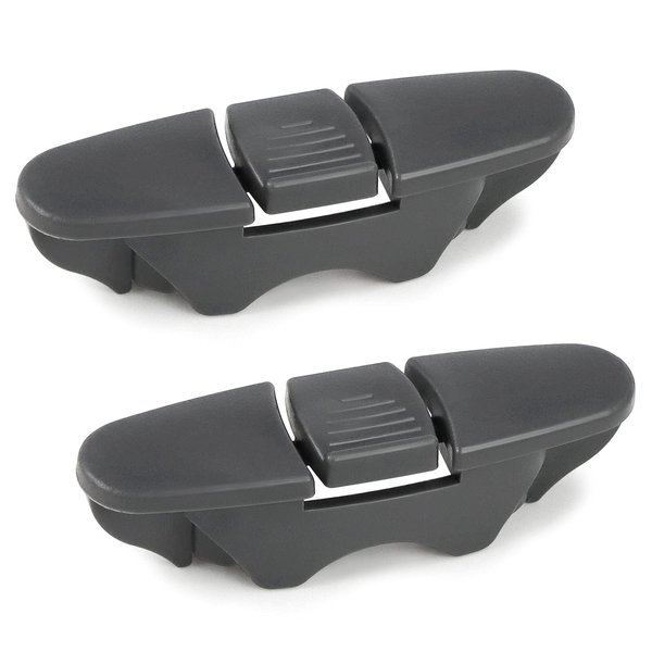 W10508950 Dishwasher Upper Dishrack Slide Rail Stop Clip By AMI,To Be Able To Replace AP6022472 8562015 W10508950 2684662 PS11755805 WPW10508950VP（2 pcs）