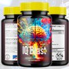 (2 Pack) IQ Blast Pro Capsules, IQ Blast Pro Official Capsules with All Natural Ingredients, IQBlast Advanced Brain Formula Multivitamin Health & Wellness Pills, Max Strength Supplement (120 Count)