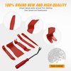 GOOACC 6PCS Auto Trim Removal Tool Kit No-Scratch Tool Kit for Car Audio Dash Window Molding Fastener Remover Tool Kit-Red
