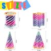 4 Packs Impossible Cone,Spiral Cone Fidget Toy Impossible Pyramid Passthrough Toy,3D Printed Spiral Cone Fidget Toy,Mini Vortex Thread Illusion Desktop Deco Souvenir Gift for Anxiety Relaxing