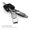 Silicon Power C80 64GB Flash Drive Type C Swivel Dual Flash Drive (USB-A 3.0 / USB-C) Ready for Smartphones, Tablets and New MacBook (SP064GBUC3C80V1S)
