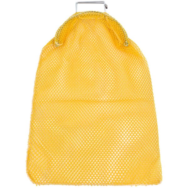 Trident Galvanized Wire Handle Mesh Gear and Game Bags (Yellow 18" x 30")