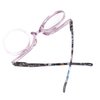 U Scinan Universal Presbyopic Glasses Folding Magnifying Reading Eyeglasses Flip-up Lens Make up Glasses +1.0~+4.0 (Purple, 3.5, x)