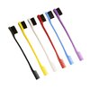 6 Pcs Hair Brushes Hair Edge Brush Double Sided Edge Control Brush Comb Eyebrow Brush Hair Styling Brush (Multicolored)