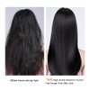 16A 3 Bundles16/18/20 Inch 150g Straight Bundles Human Hair 100% Unprocessed Real Human Hair Extensions Raw Human Hair Natural Black Color