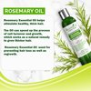 Rosemary & Lemongrass Anti-Hair Loss Shampoo - Promotes Hair Growth and Thickening for Women & Men, Suitable for Hair Growth