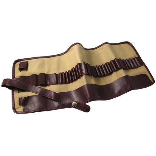 Derwent 700434 Pencil Case, Canvas Wrap Pencil Holder, Holds up to 30 Pencils and Supplies (2300671),brown