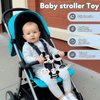 TSYAN Car Seat Toys for Babies 0-6 Months,Hanging Rattle Toys for Crib Mobile, Baby Spiral Hanging Stroller Black and White High Contrast Baby Toys for Newborn 0 3 6 9 12 Months Baby Boys Girls (BEE)